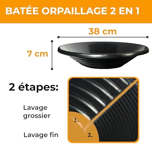 Vue 2 de Kit Orpaillage Complet Rampe
