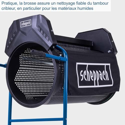 Vue 5 de Scheppach Tamis Rotatif Electrique