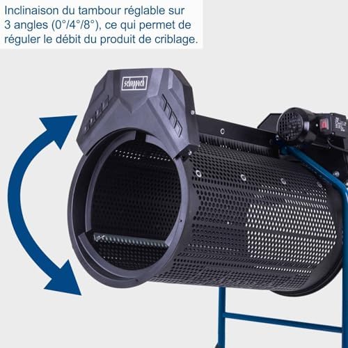 Vue 6 de Scheppach Tamis Rotatif Electrique