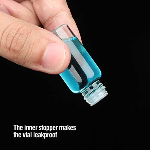 Vue 6 de Lot De Flacon Transparent