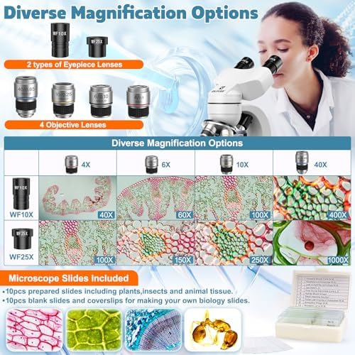 Vue 4 de Microscope Binoculaire Xx Regle