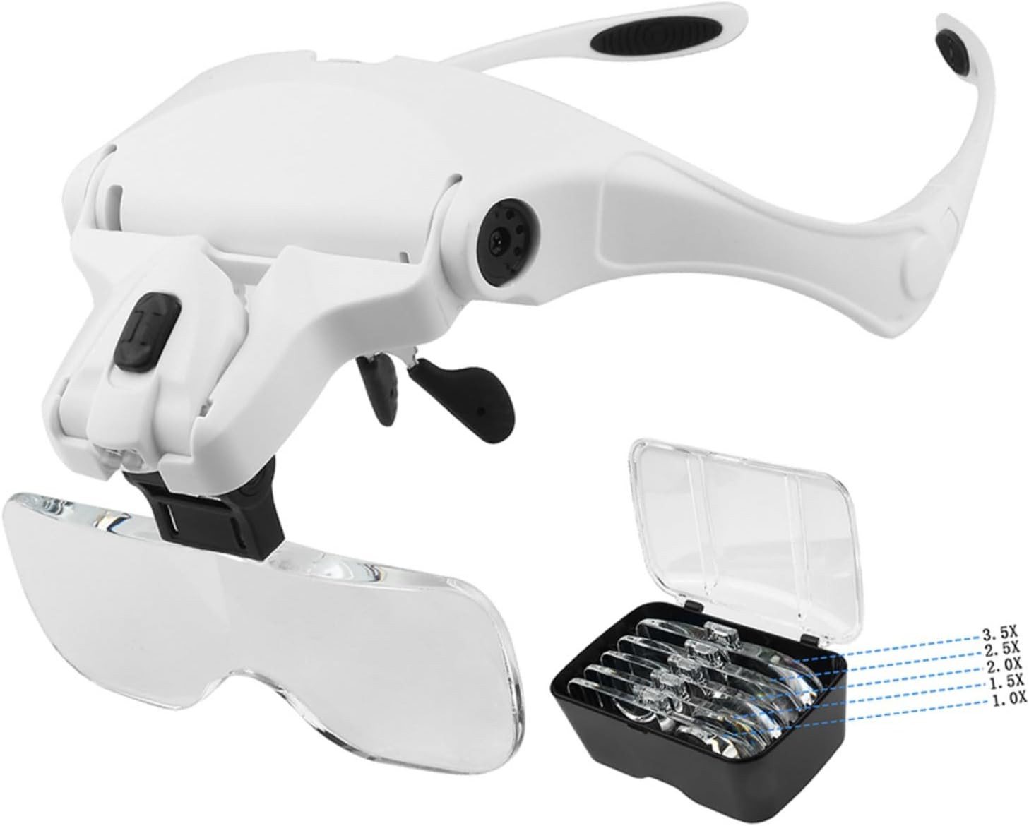 Lunette Loupe Avec Led