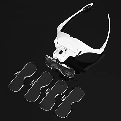 Vue 2 de Lunette Loupe Avec Led