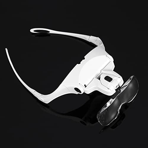 Vue 3 de Lunette Loupe Avec Led