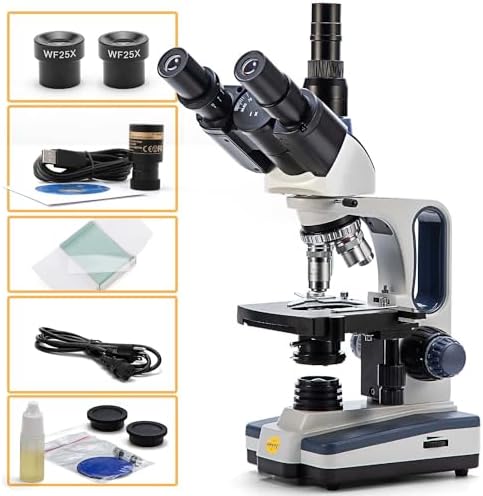 Vue 2 de Swift Microscope Compose Trinoculaire