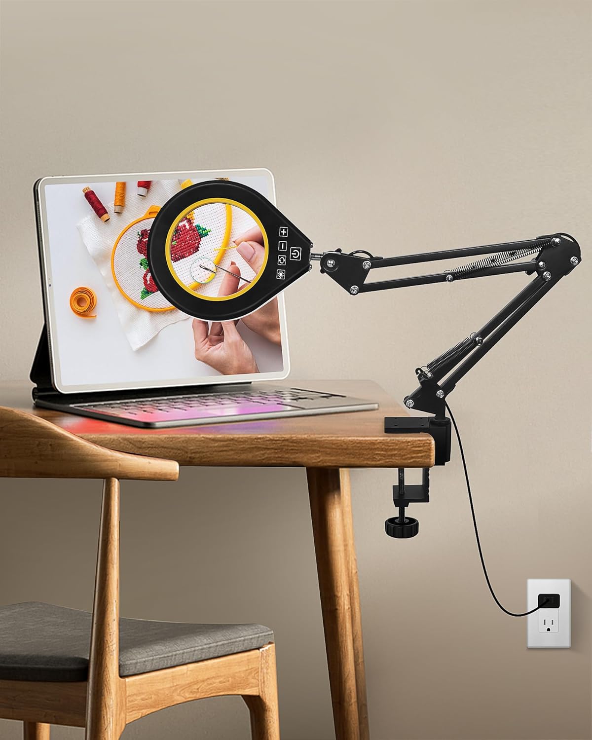 Newacalox Lampe Loupe Led