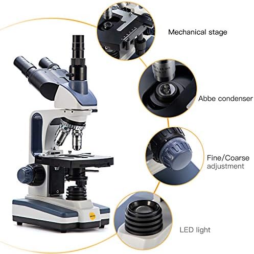 Vue 4 de Swift Microscope Compose Trinoculaire