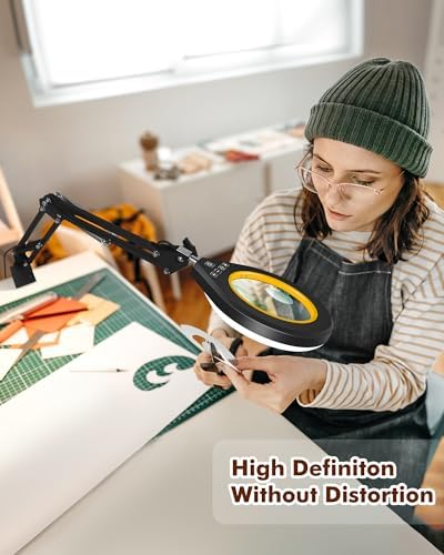 Vue 6 de Newacalox Lampe Loupe Led