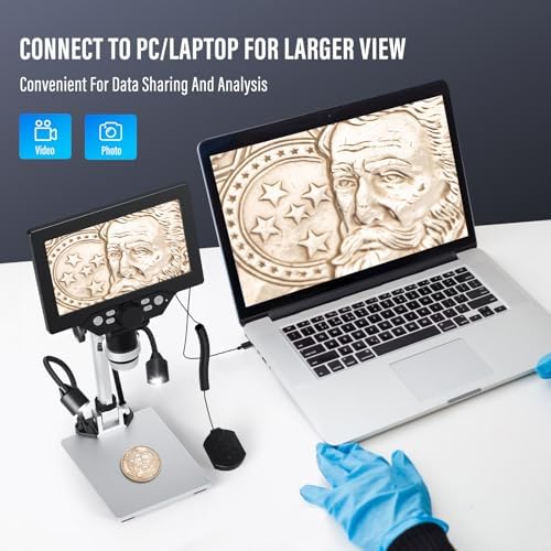 Vue 5 de Microscope Numerique Couleeur Hauteur