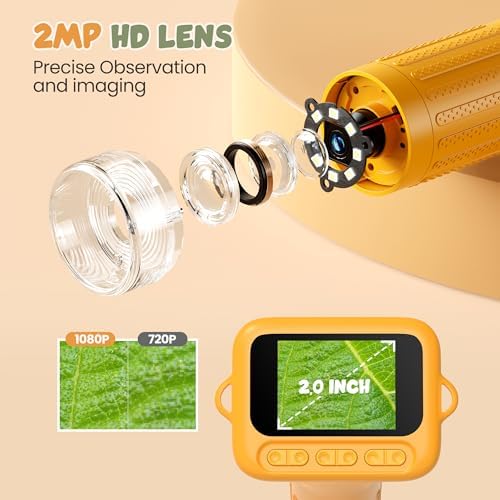 Vue 4 de Microscope Portable Pour Enfants