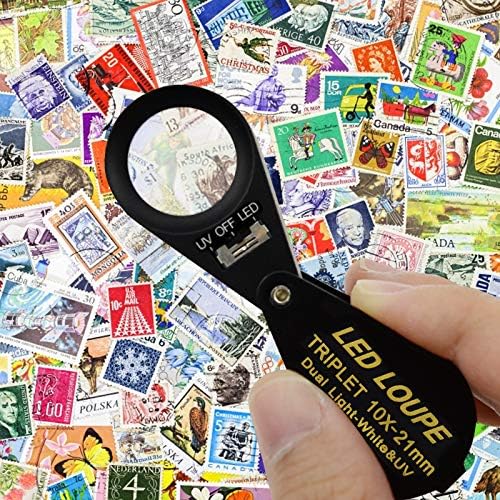 Vue 2 de Loupe Bijoux Led