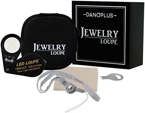 Vue 3 de Loupe Bijoux Led