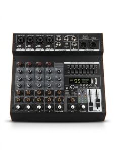 Eastar VR6 6-Channel Professional Audio Mixer with 99 DSP Effects & Bluetooth - Buy in Patna Bihar