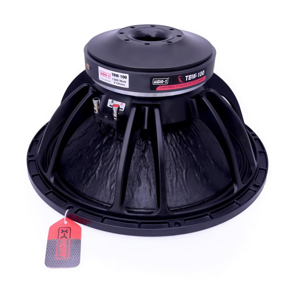 AUDiO-X TBW-100 ( 1500W ) “Ultra High-Performance 114-Inch 1500W RMS Speaker | Y35 Magnet | 4.5’’ Coil | 8Ω Impedance