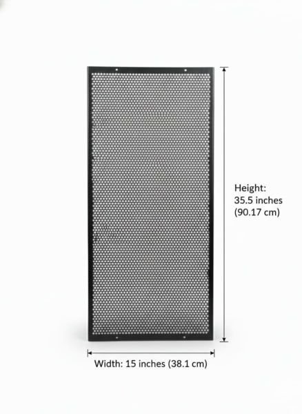  Flat Speaker Grill (Jali) for double 12 sound box