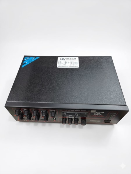 OSCAR 400 HD+ PA Mixer Amplifier with Bluetooth, USB, and Digital Player