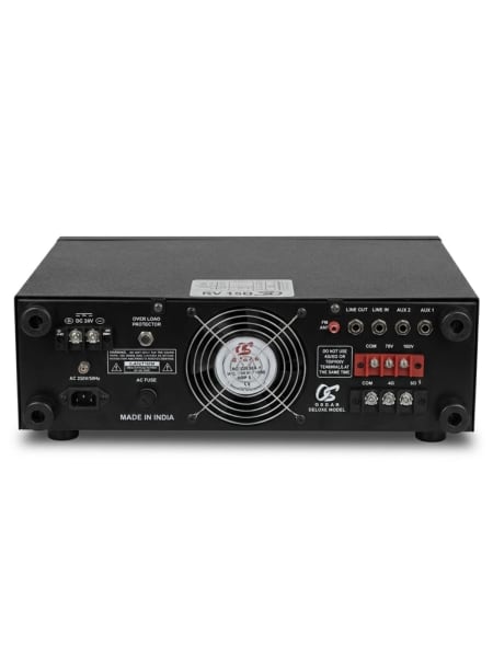 OSCAR 400 HD+ PA Mixer Amplifier with Bluetooth, USB, and Digital Player