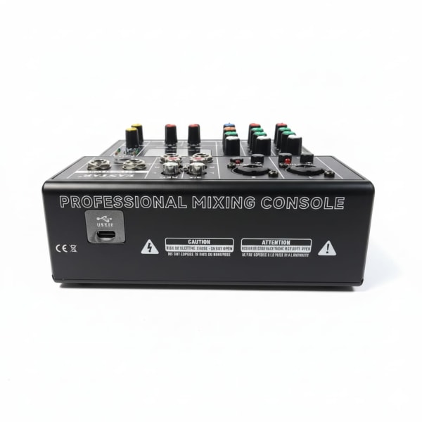 EASTAR B-4 Professional 4 Channel Audio Mixer with Bluetooth, USB & DSP Effects