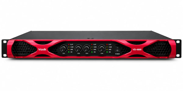 Voxik VD-4800 Class-D 4 Channel Power Amplifier
