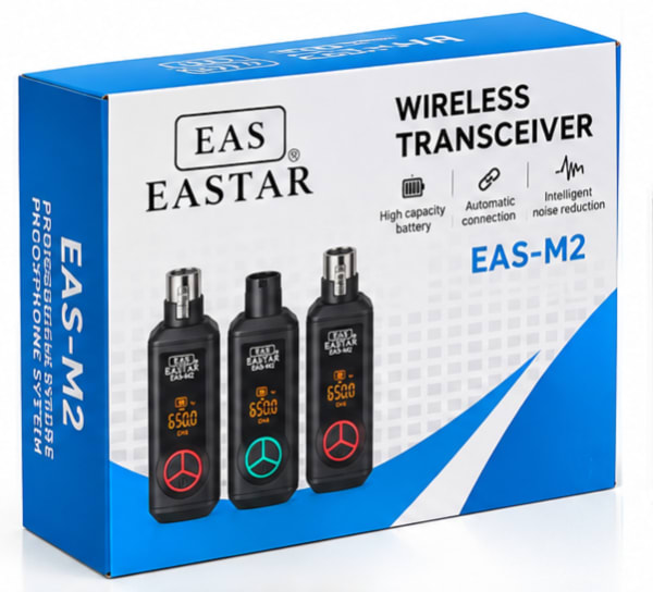 EAS Eastar EAS-M2 Wireless Microphone System