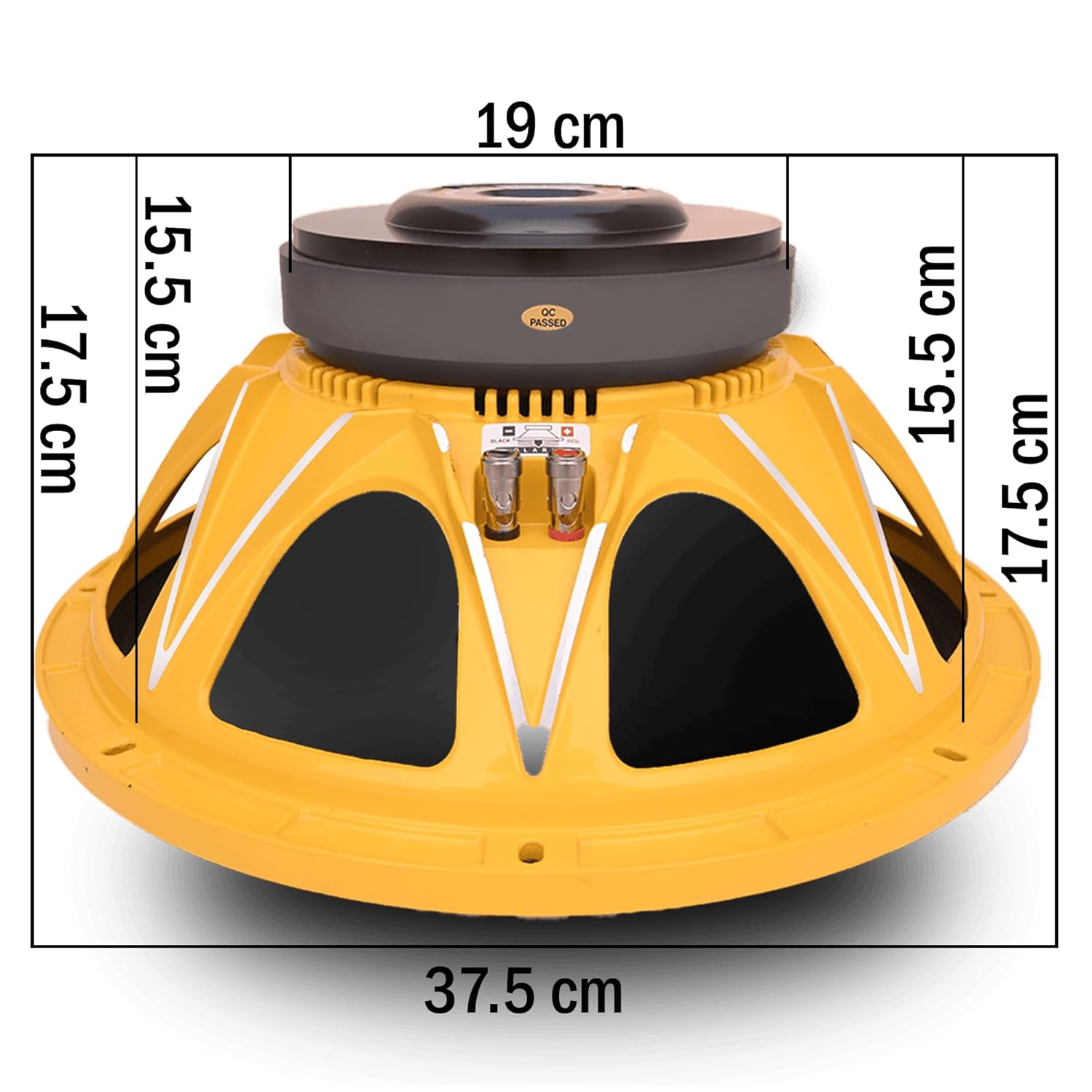 AUDiO-X 15" A001-500 Professional Speaker | Y35 Magnet | 82.5mm Coil | 80 | High Output