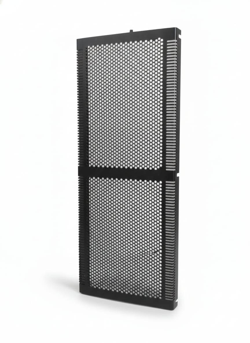 RCF Style Grill / Jali with Grill Cloth for Double 12 Sound Box (35.5 × 15 Inch)