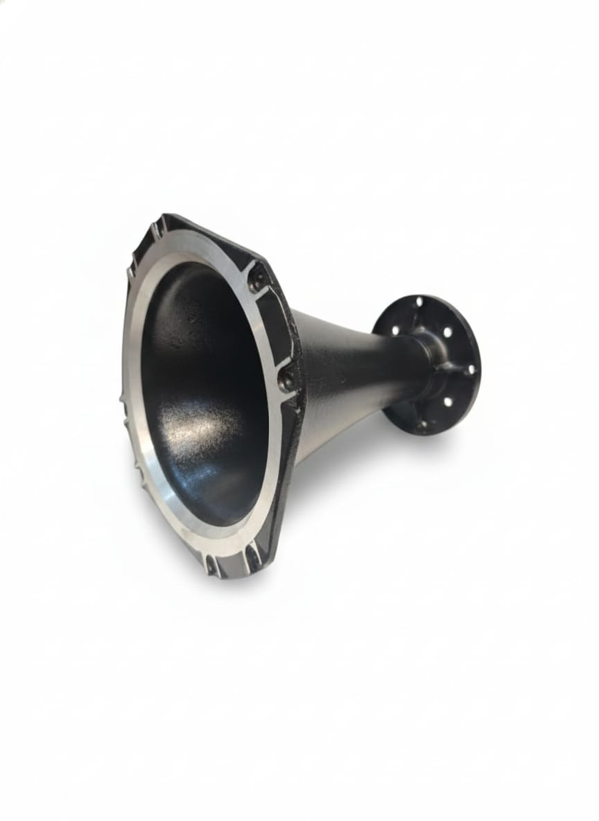 8-Inch Die-Cast Aluminum Horn Flare