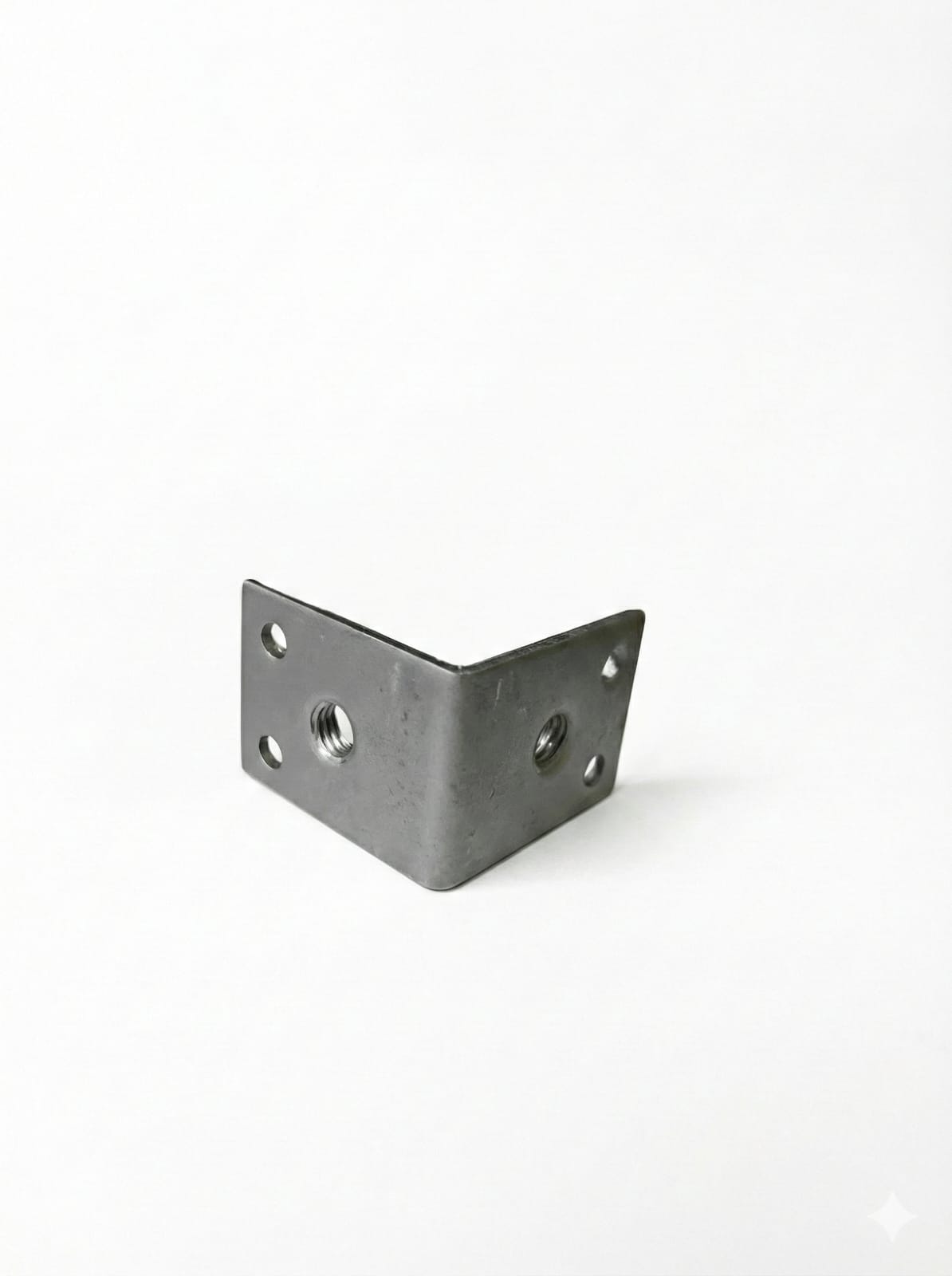 Heavy Duty Metal L-Patti Bracket with 2 Screws (8x35mm) – Reinforced Corner Connector for Speaker Box Fittings