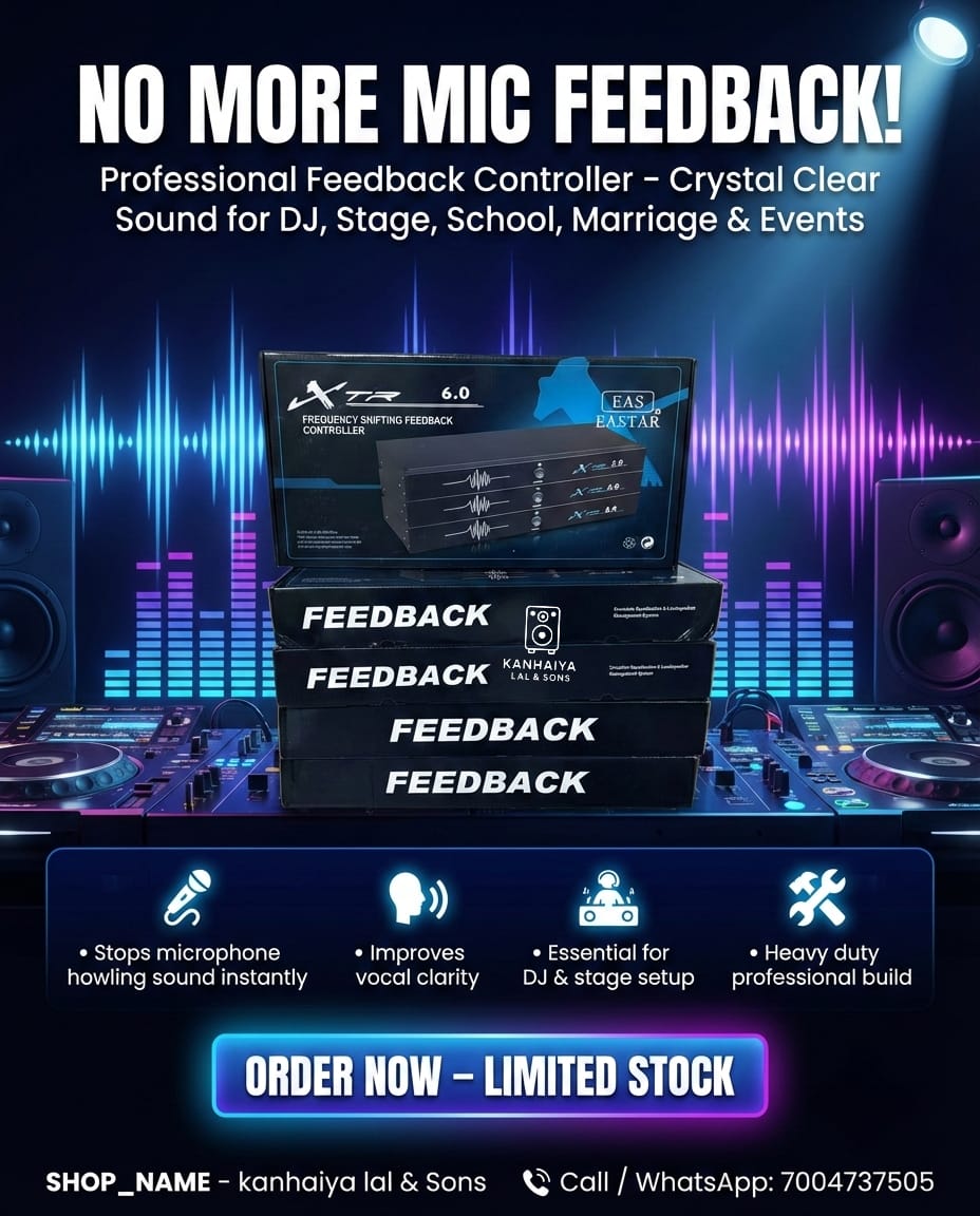 EAS EASTAR XTR 6.0 Frequency Shifting Feedback Controller