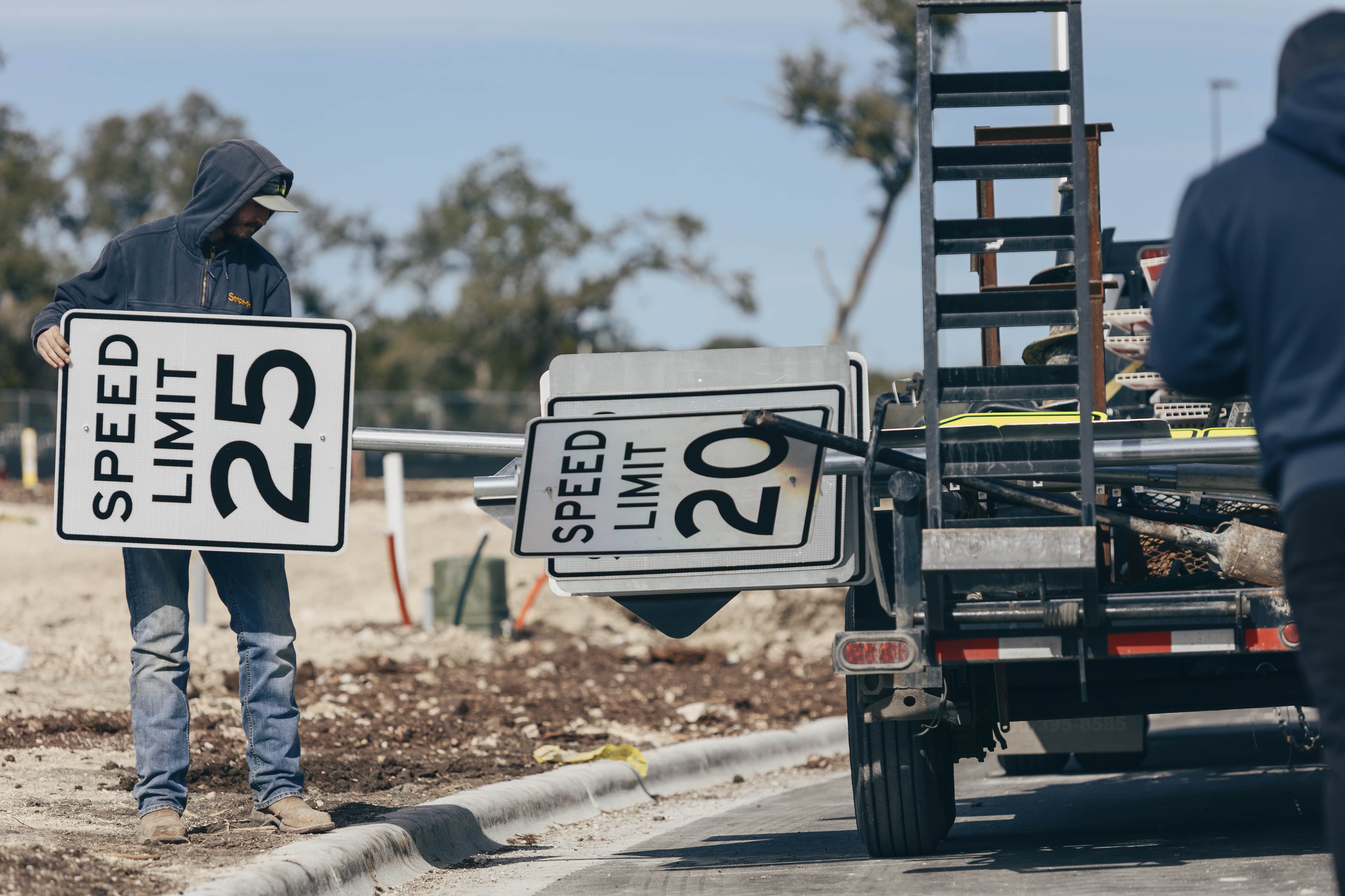 Parking and wayfinding signage