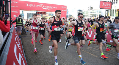 Entries open for AJ Bell Great Birmingham Run 2024