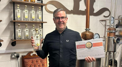Independent distillery claims triple awards win