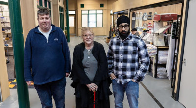 Traders move into new stalls at Wellington Market