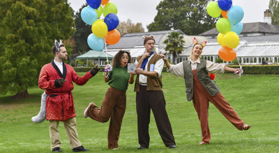 A tree-mendous party for Birmingham Hippodrome’s new musical No Such Thing as Wolves