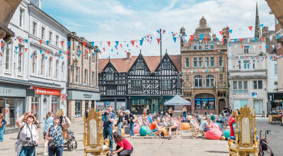 Visit the Town of Flowers with Shrewsbury Park and Ride