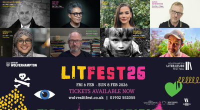 Wolverhampton Literature Festival is back for 2026