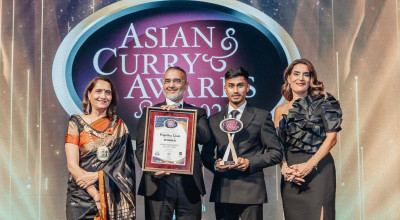 Leamington restaurant celebrates hat trick at Asian Curry Awards