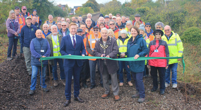 Greenway officially opens between Lichfield and Chasewater
