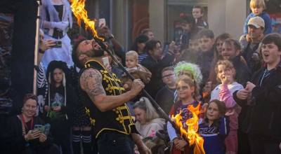 Halloween Street Party returns to Hanley with spooky new Potteries Poltergeists Trail