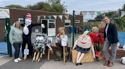 Apley Farm Shop hosts first ever scarecrow festival