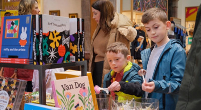 Book reading by Heavy Metal Badger author and illustrator at Birmingham Museum & Art Gallery