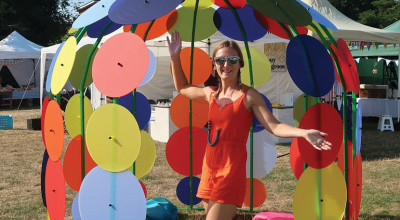 Local artist brings colourful Summer Spot to Leamington