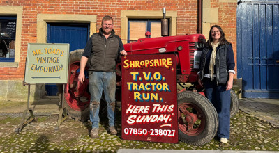 Vintage Tractor Run takes place at Oteley Estate this weekend