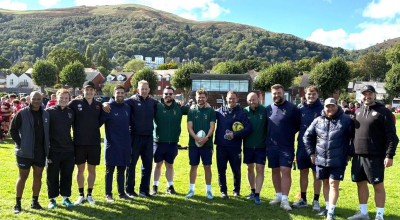 Amateur rugby players and coaches receive pro-tips at Malvern College