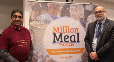 Students roll up their sleeves to help charity partners