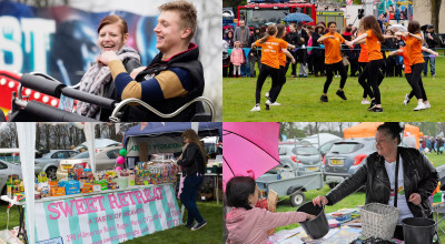 Family fun and fundraising at heart of Rugby Spring Fair