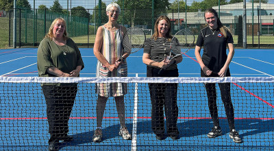 Brand-new outdoor tennis and netball courts launch at Tipton Sports Academy