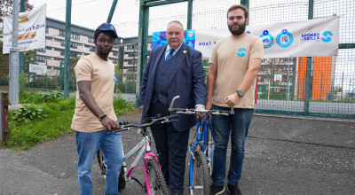 Wolverhampton charity launches new scheme Heath Town Spokes and Skills