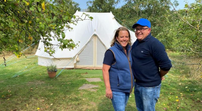 Local glamping business takes the national TV spotlight