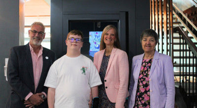 Worcester Theatres unveils new accessible lift